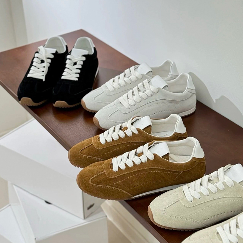 Men Shoes Marks - Unisex Womens casual shoes Genuine leather