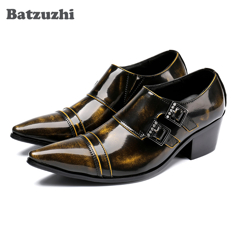 Men'S Shoes Limited Edition - Batzuzhi Limited Edition Bronze Men Dress
