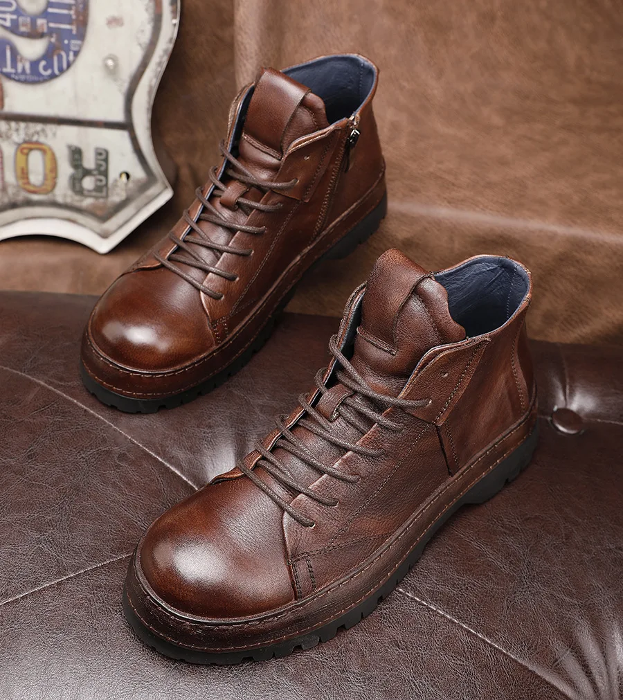 Vintage British Men Ankle Boot - đánh giá và giá Men'S Shoes Brogues