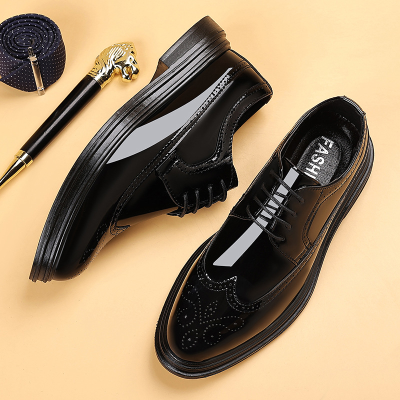 Men's Patent Leather Brogue Dr - đánh giá và giá Men'S Shoes Brogues