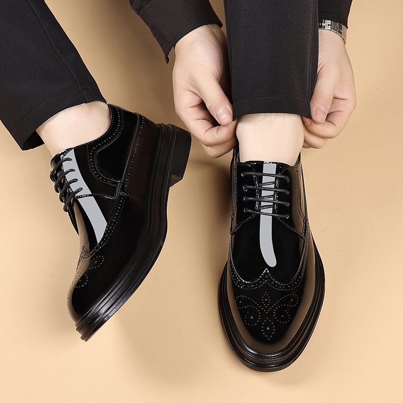 Men's Patent Leather Brogue Dr - đánh giá và giá Men'S Shoes Brogues
