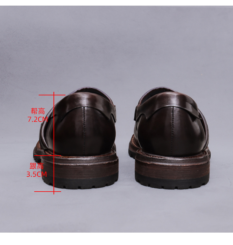 Luxury Men's Genuine Leather M - đánh giá và giá Monk Strap Shoe