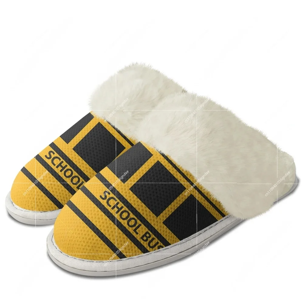 Yellow School Bus Printed Plus - đánh giá và giá Men Shoes Yellow