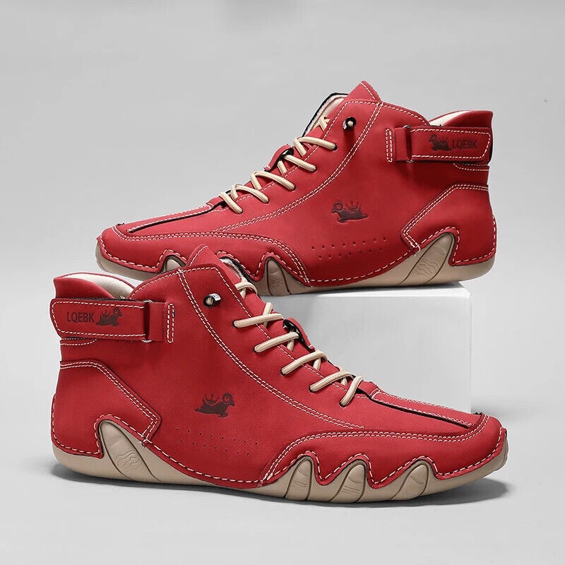 Leather Casual Shoes Sneakers  - đánh giá và giá Men Shoes Marks