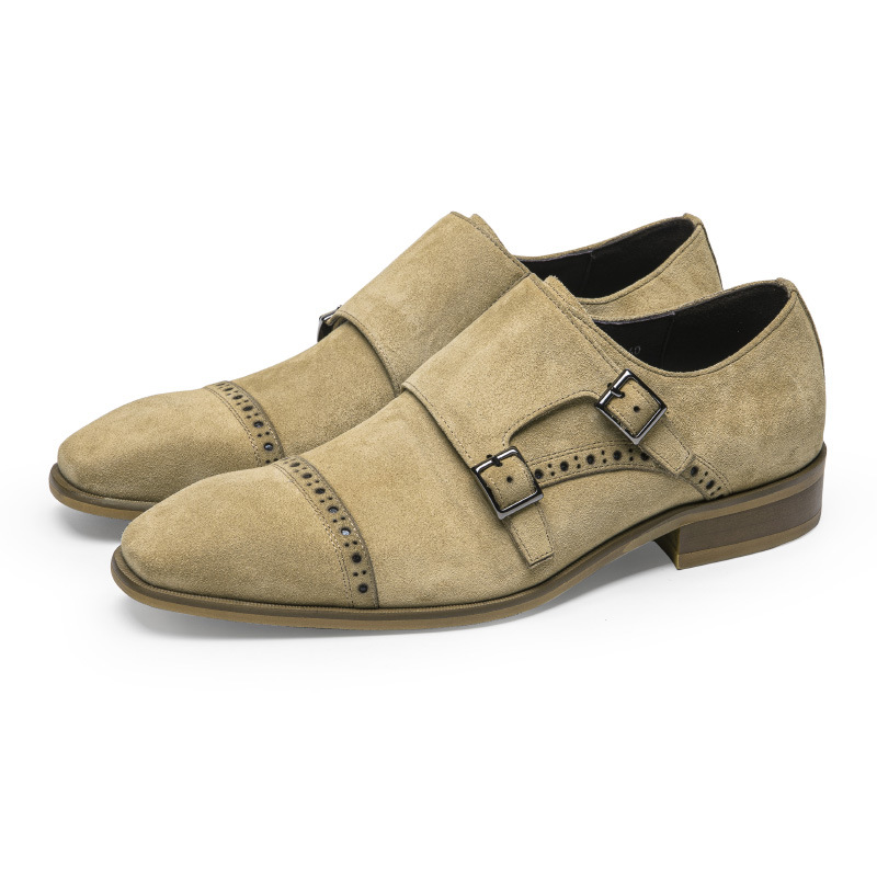 Vintage Design Men Dress Shoes - đánh giá và giá Monk Strap Shoe