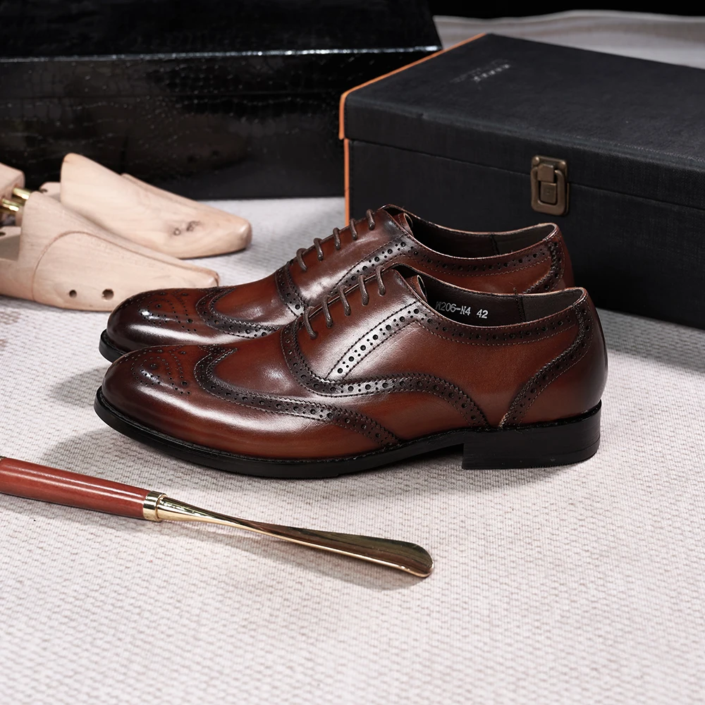Brogue Style Men's Oxfords Gen - đánh giá và giá Monk Strap Shoe