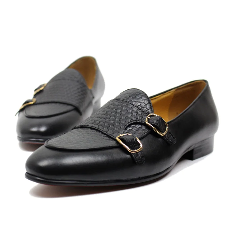FELIX CHU Thu Rọ Da Thật Nam D - đánh giá và giá Monk Strap Shoe