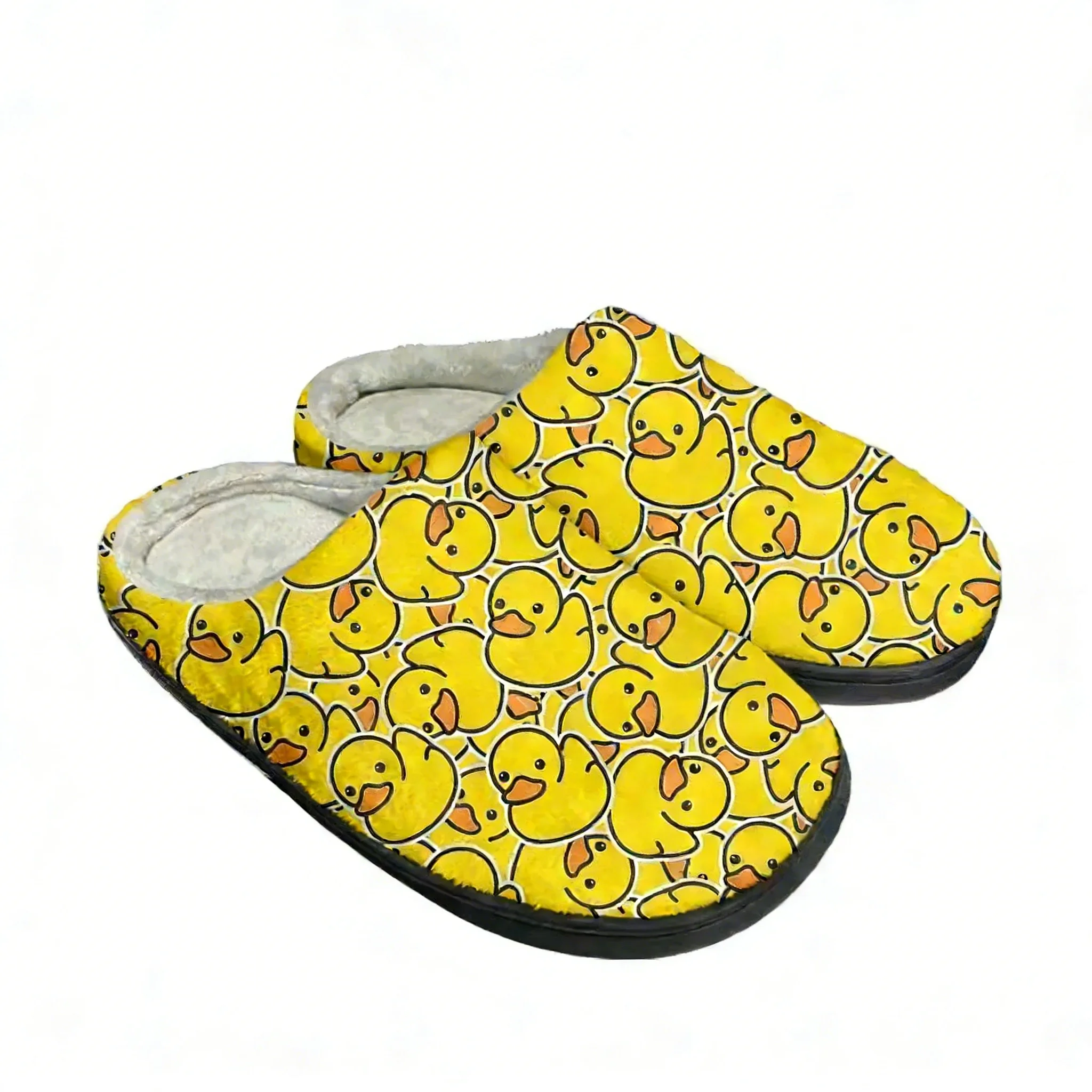 Yellow Duck Printed Home Cotto - đánh giá và giá Men Shoes Yellow