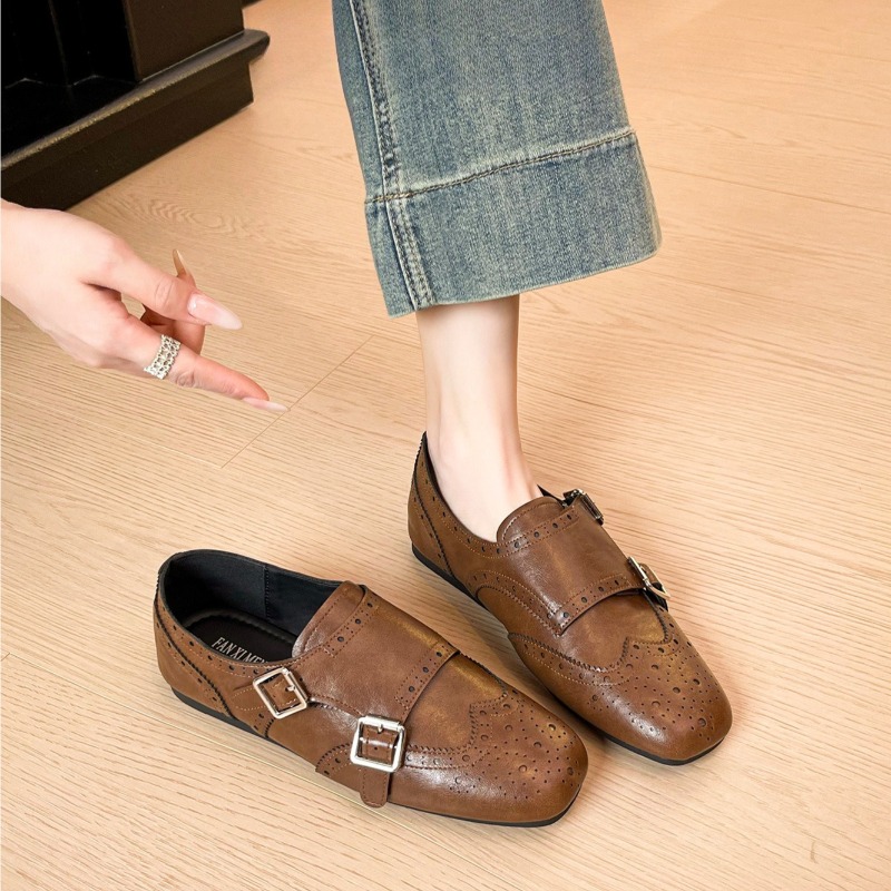 Retro Women's Shoes Exquisite  - đánh giá và giá Monk Strap Shoe