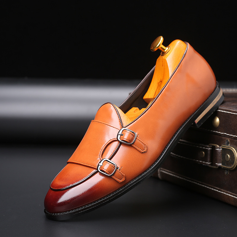 Thời Trang Nam Loafer Mới Hand - đánh giá và giá Monk Strap Shoe