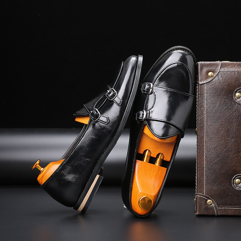Thời Trang Nam Loafer Mới Hand - đánh giá và giá Monk Strap Shoe