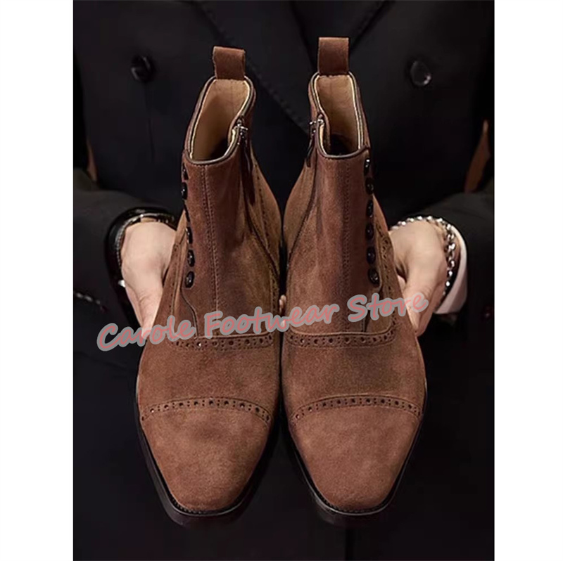 British Style Carving Genuine  - đánh giá và giá Men'S Shoes Brogues