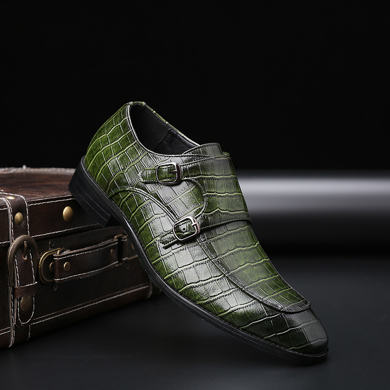 Bằng Sáng Chế Da Nam Cho Nữ Cư - đánh giá và giá Monk Strap Shoe
