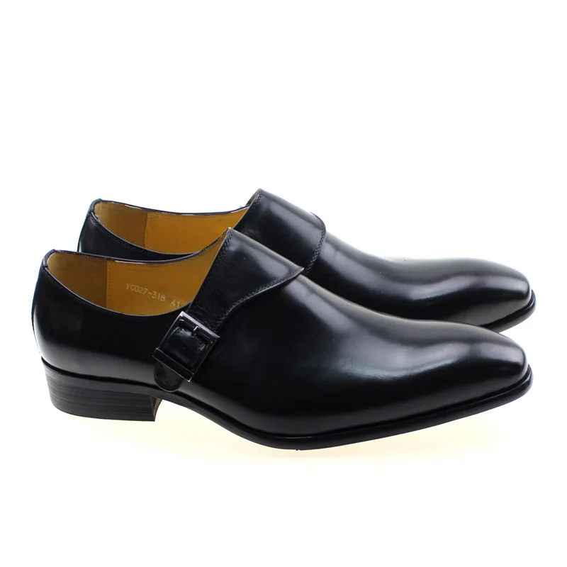 Men's Genuine Leather Monk Str - đánh giá và giá Monk Strap Shoe