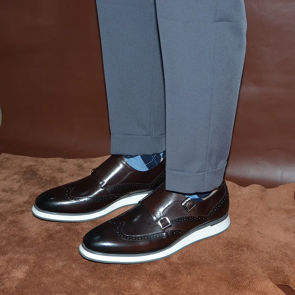 European Luxury Mens Sneakers  - đánh giá và giá Monk Strap Shoe