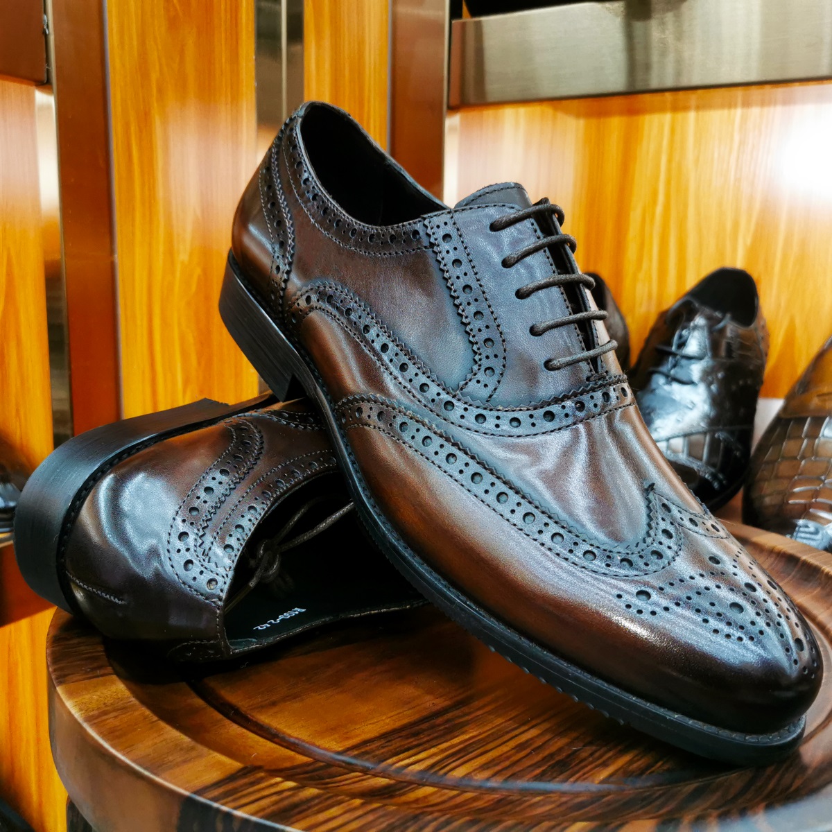 Luxury Men's Dress Shoes Genui - đánh giá và giá Monk Strap Shoe