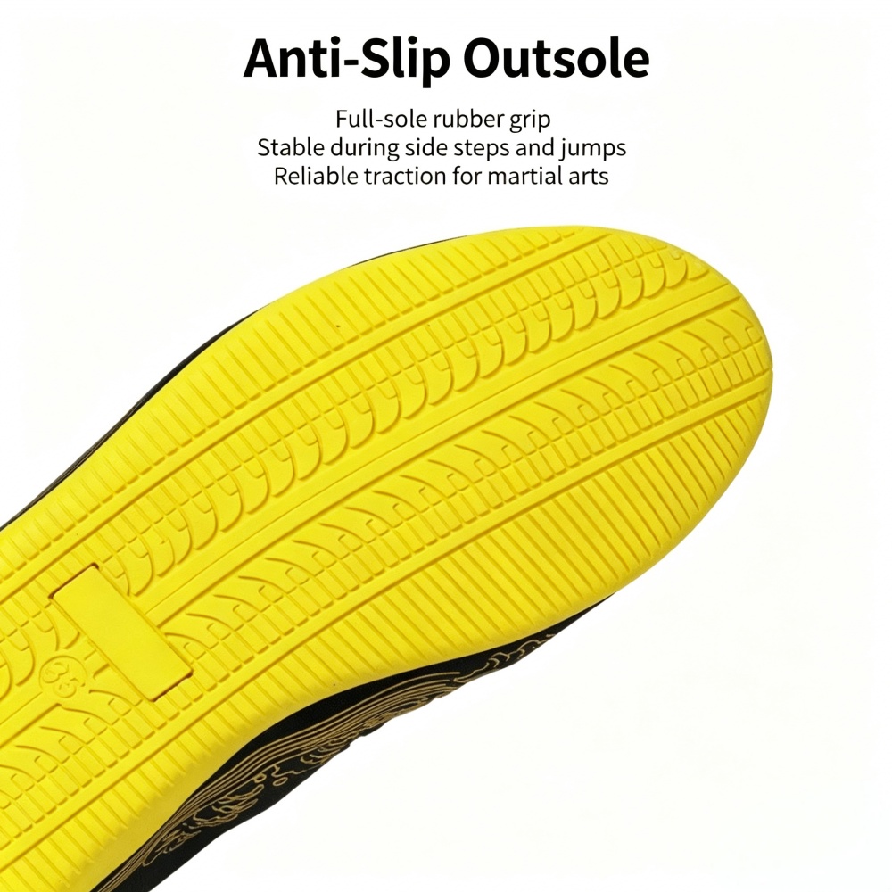 Glossy Genuine Leather Kung Fu - đánh giá và giá Men Shoes Yellow